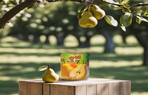 تصویر 2 از قیمت کمپوت گلابی شیرین با کیفیت ارزان + خرید عمده